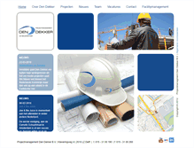 Tablet Screenshot of dendekker-pm.nl